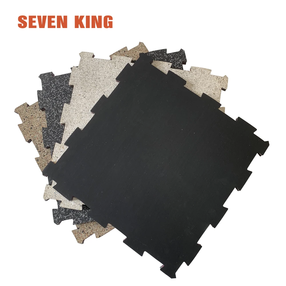 EPDM Interlocking Rubber Gym Floor Mats