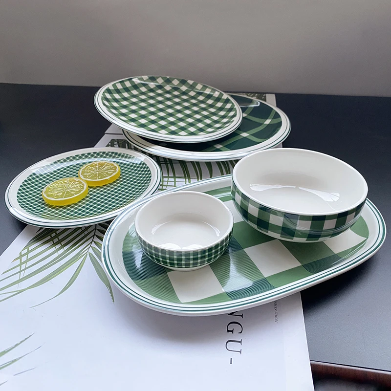green  charger plates Nodic dinner plates dinner sets prices tableware