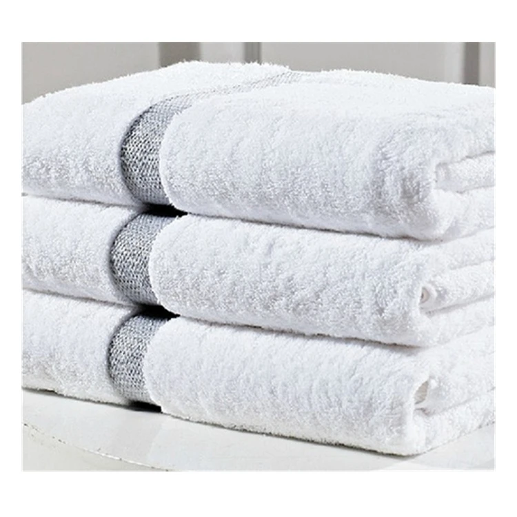 
Wholesale custom disposable balfour spa towels five star hotel white face shower towel gift set for hotel 