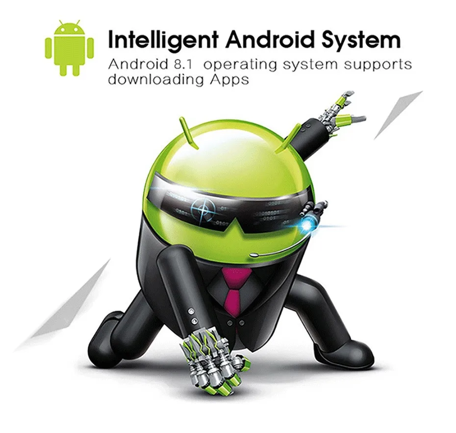 4G+32G New Version Car DVR With Dashboard Android 8.1 GPS WiFi 1080P FHD 4G Dash Camera Car Review Mirror Dashcam Recorder