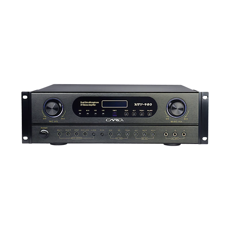 Новый караоке KTV dj Усилитель Bluetooth беспроводной пульт дистанционного управления микшер усилитель светодиодный дисплей профессиональный аудио усилитель мощности (60767524752)