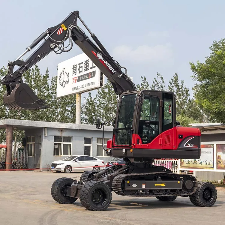 Rhinoceros  patent product X9 wheel - crawler excavator for sales