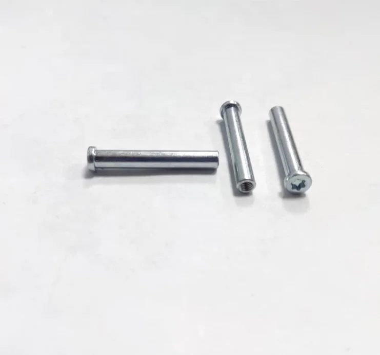 Flat Head Blossom Slot Electromechanical Internal Thread Hollow Rivet