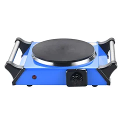 Tianma factory promoted single solid hot plate 1500W  with portable handle various color for option