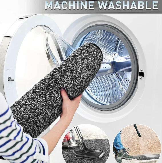 TaiFo PVC Rubber Backed Heavy Duty Classic red Cut Pile Door Mat