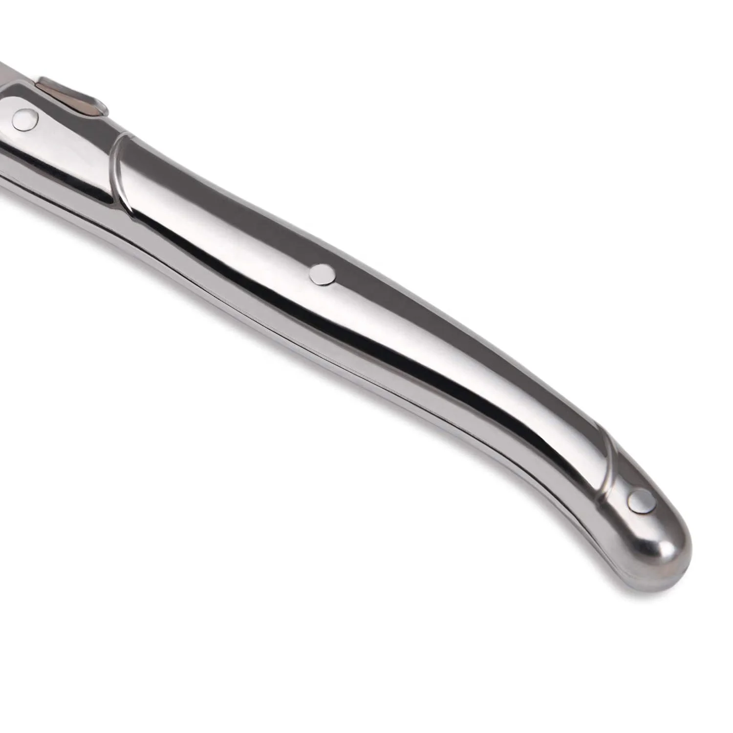 Hot Selling 8 PC Silverware Stainless Steel Flatware Set Serrated Edge Sharp Laguiole Steak Knife Set