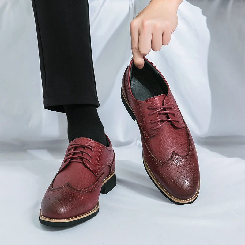 2025 Trending Products Zapato De Cuero Hombre Fashion Mocassin Shoes For Men Formal Business Hommes Chaussures De Ville Hommes