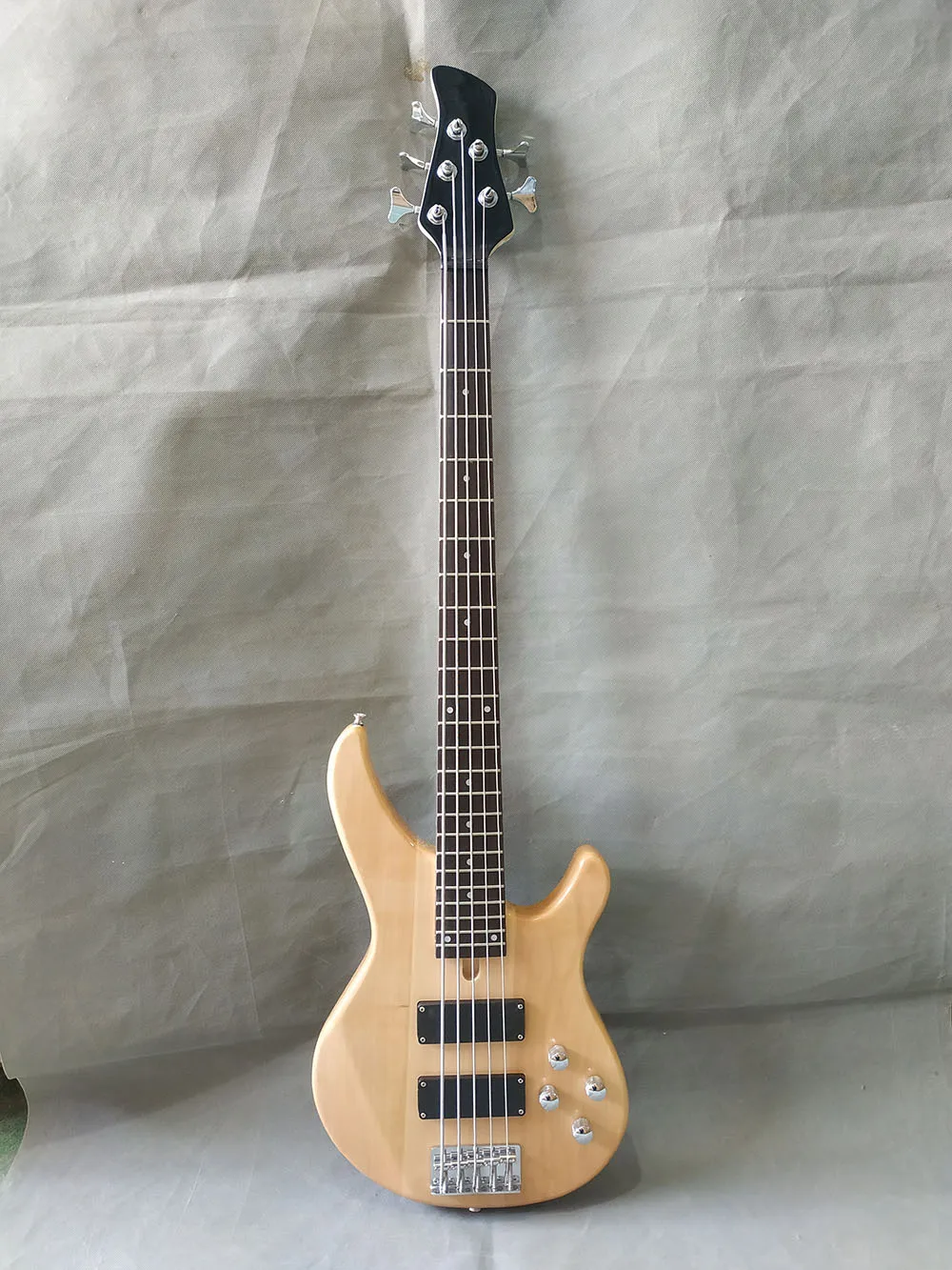 Yujing музыкальный правый электрический бас кленовый шейный Электрический