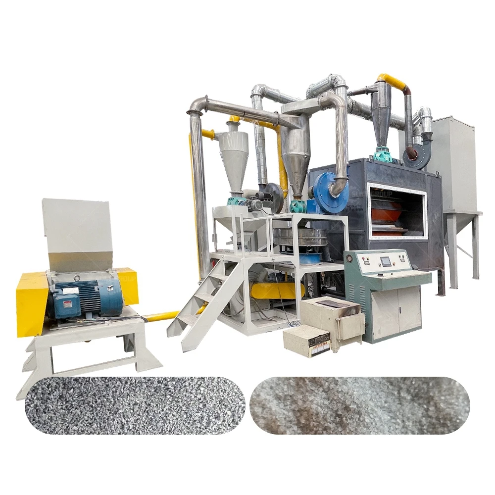 Aluminum Composite Panel Recycling Plant Aluminum Plastic Separator Machine