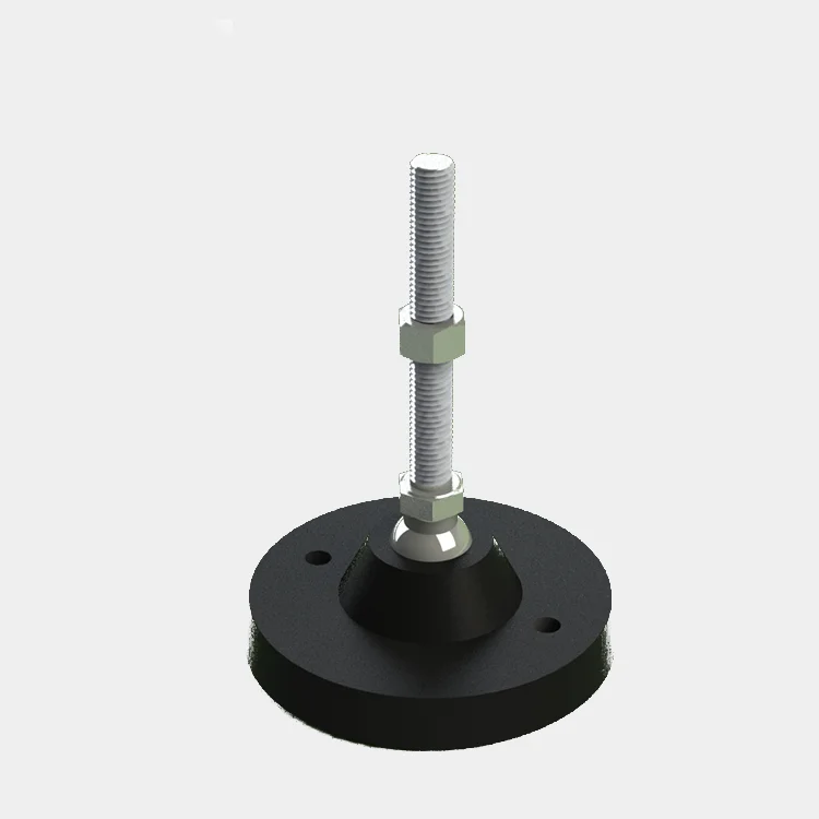 Adjustable Plastic Leveling Feet/Cabinet Leveling Feet for Aluminum Profile