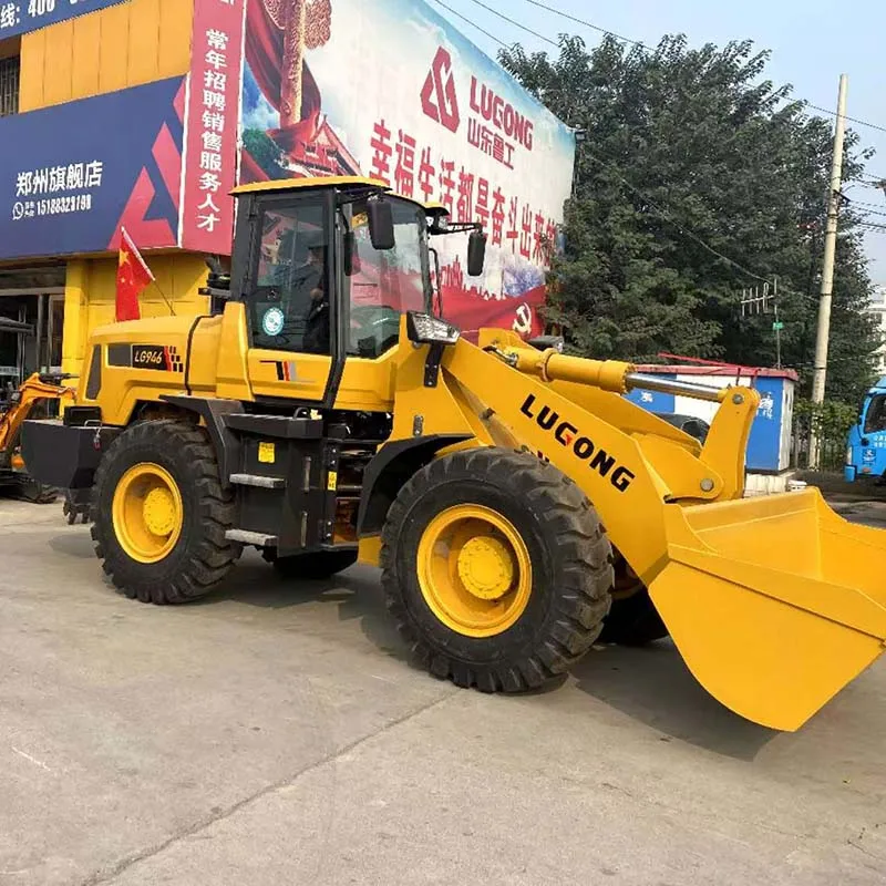 Колесный погрузчик б/у 3 тонны 4wd передний фермерский мини-ковш