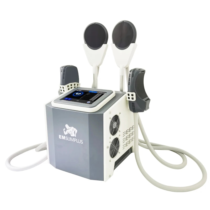 Beauty salon use portable micro current body shaping ems electromagnetic muscle stimulator with RF slimming machine