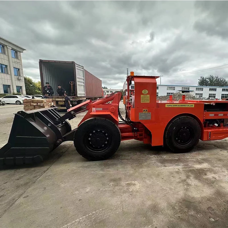 Tunnel Mining Loader with 2 Ton Payload Underground Scooptram LHD