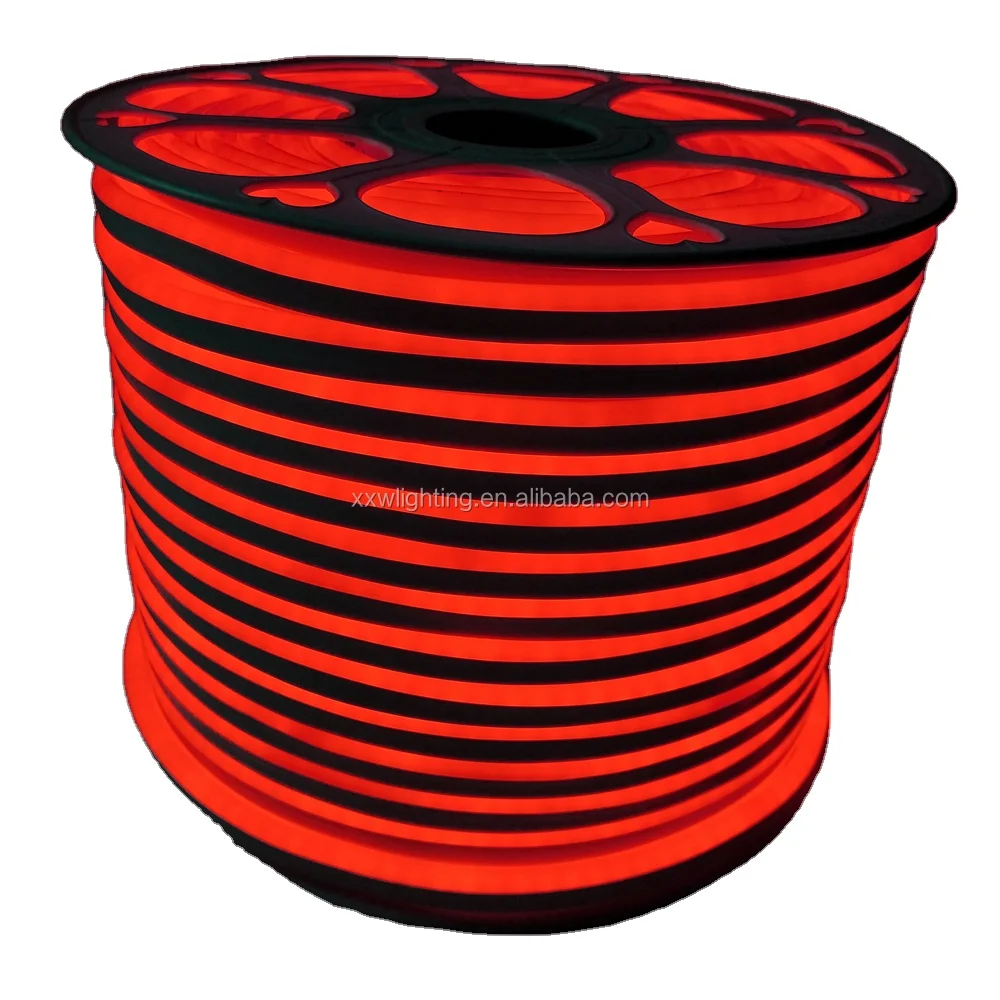 factory RGB 10*20mm 13*25mm  LED flex neon rope light 220V