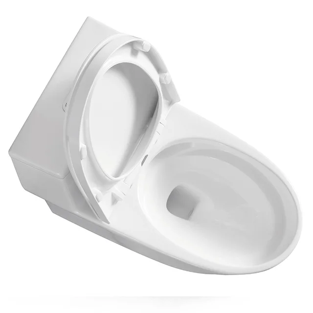 New design toilet bowl one piece ceramic wc sanitary ware comode short tank toilets for hotel apartments