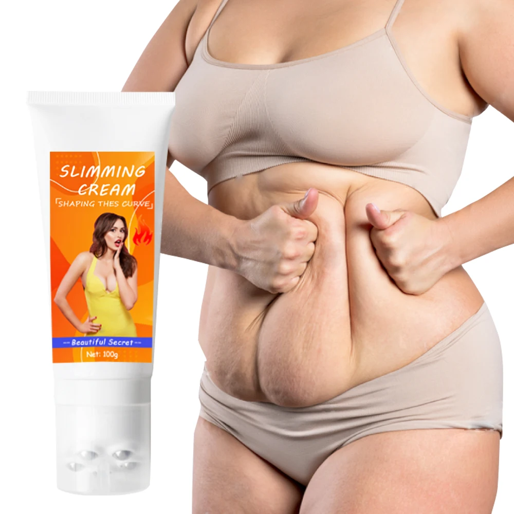 Private Label Natural Organic Hot Stomach Fat Burn Sweat Gel Slimming Cream Stick For Weight Loss