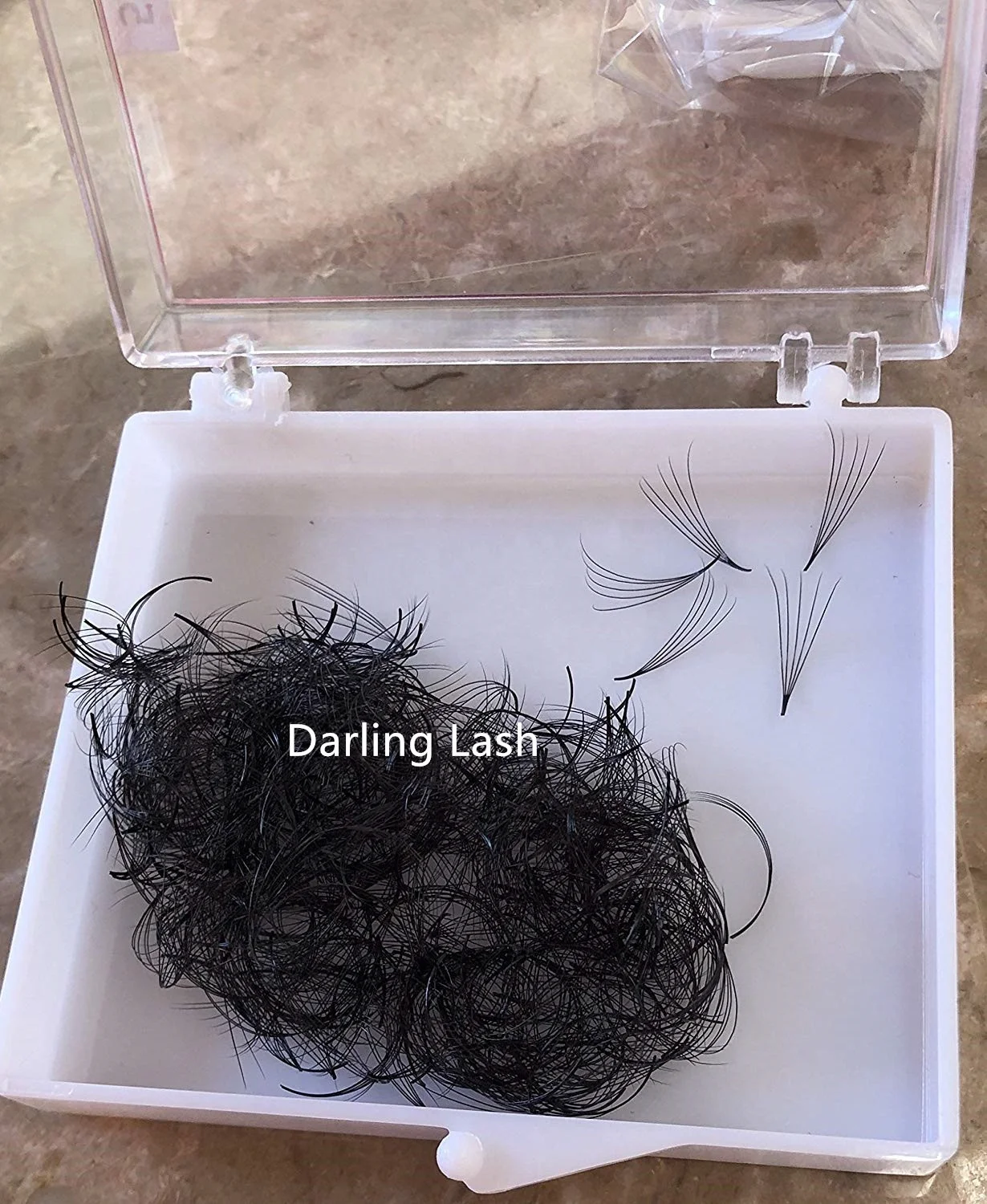 
Factory Sales Eyelash Extensions Long Root 4D Fan Bulk Premade Fans Loose Pre made Fans Eyelash Extension 