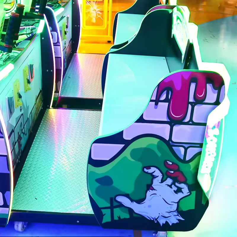 IFD Arcade Plants Vs Zombies Game Machine Water Shooting Arcade Game Machine Happy Kids Water Shooting Gun Arcade Game Machine