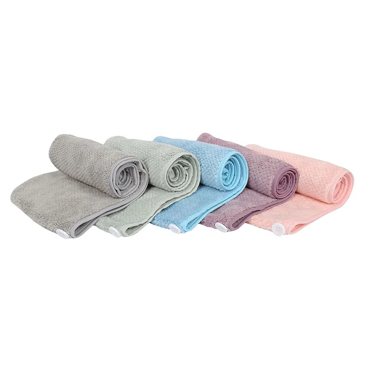 Strong Absorbency Anti-frizz Soft Hair Accessories Microfiber Hair Turban