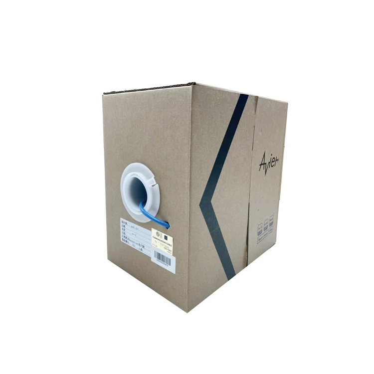 
 Manufacturer wholesale Avier Basics Cat 6 AWG24 UTP PVC CM Bulk Cable 100M  