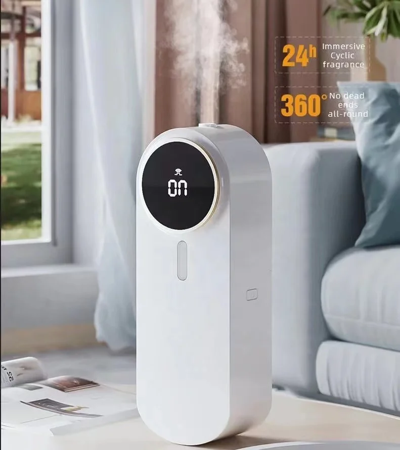 Electronic Room Fragrance Spray Air Freshener Machine 5 Speeds Rechargeable  Portable Smart Scents Air Freshener