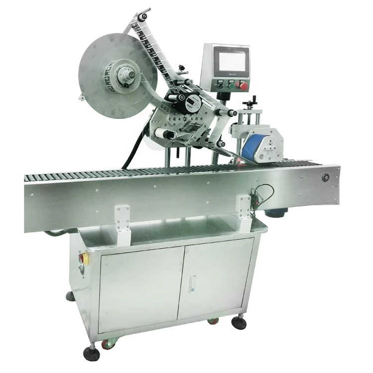 YM-215 cigar tube labeling machine aluminum tube pipe labeler in china