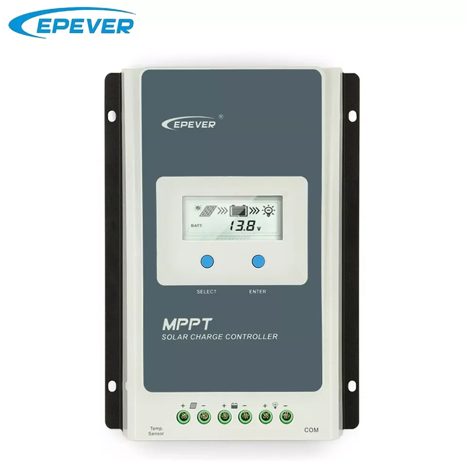 EPever 10415AN 10420A 12/24/48V Авто со слежением за максимальной точкой мощности блок управления установкой на солнечной батарее контроллер зарядного устройства для молнечной батареи с макс PV Вход 100v