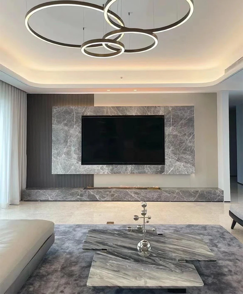 Натуральный мрамор серый поддерживает настройку любой Сцены Настройка чертежей Настройка образцов