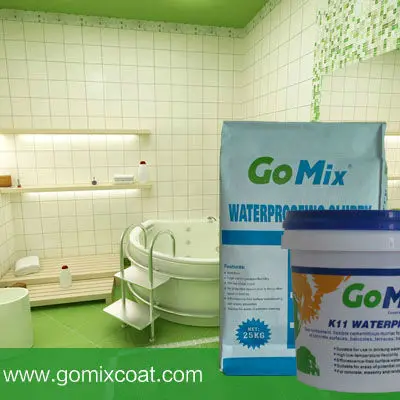 Gomix Material De Building Materials K11 Revestimiento Impermeable Para Techo 25 Paso GRE Y Tiene OEM ODM Personalizado