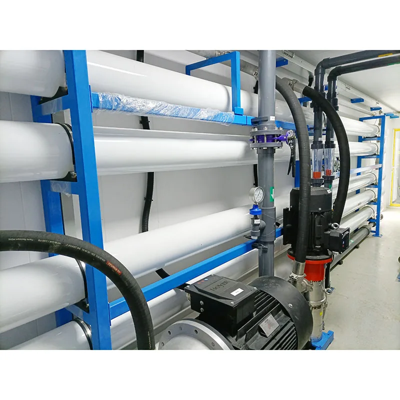 Container  moveable seawater desalination ro plants the price of a seawater desalination