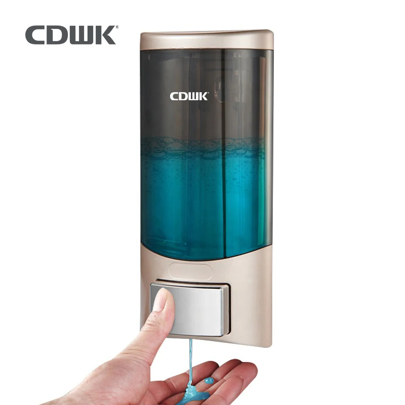 500ml Bathroom Accessory Manual wholesale Liquid Soap Dispenser for kitchen hotel CD-1023A