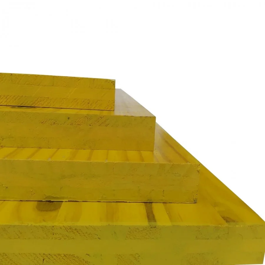 Template 3 ply yellow shuttering plywood