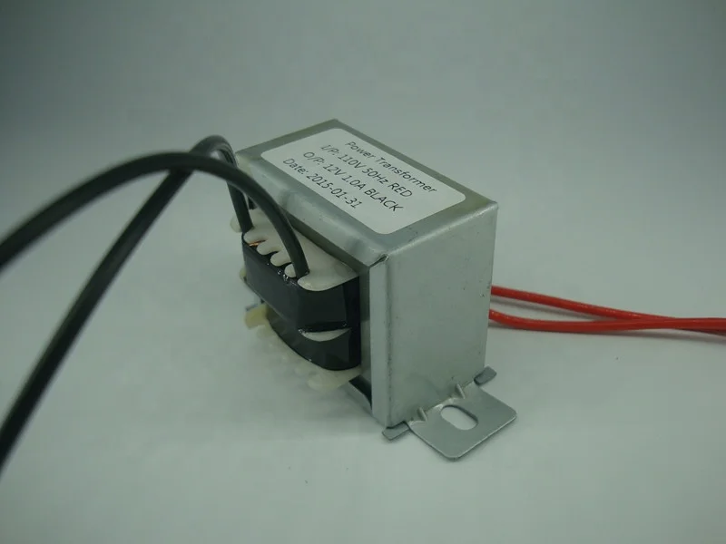  Однофазный трансформатор питания 12VA 110v до 12v 1A