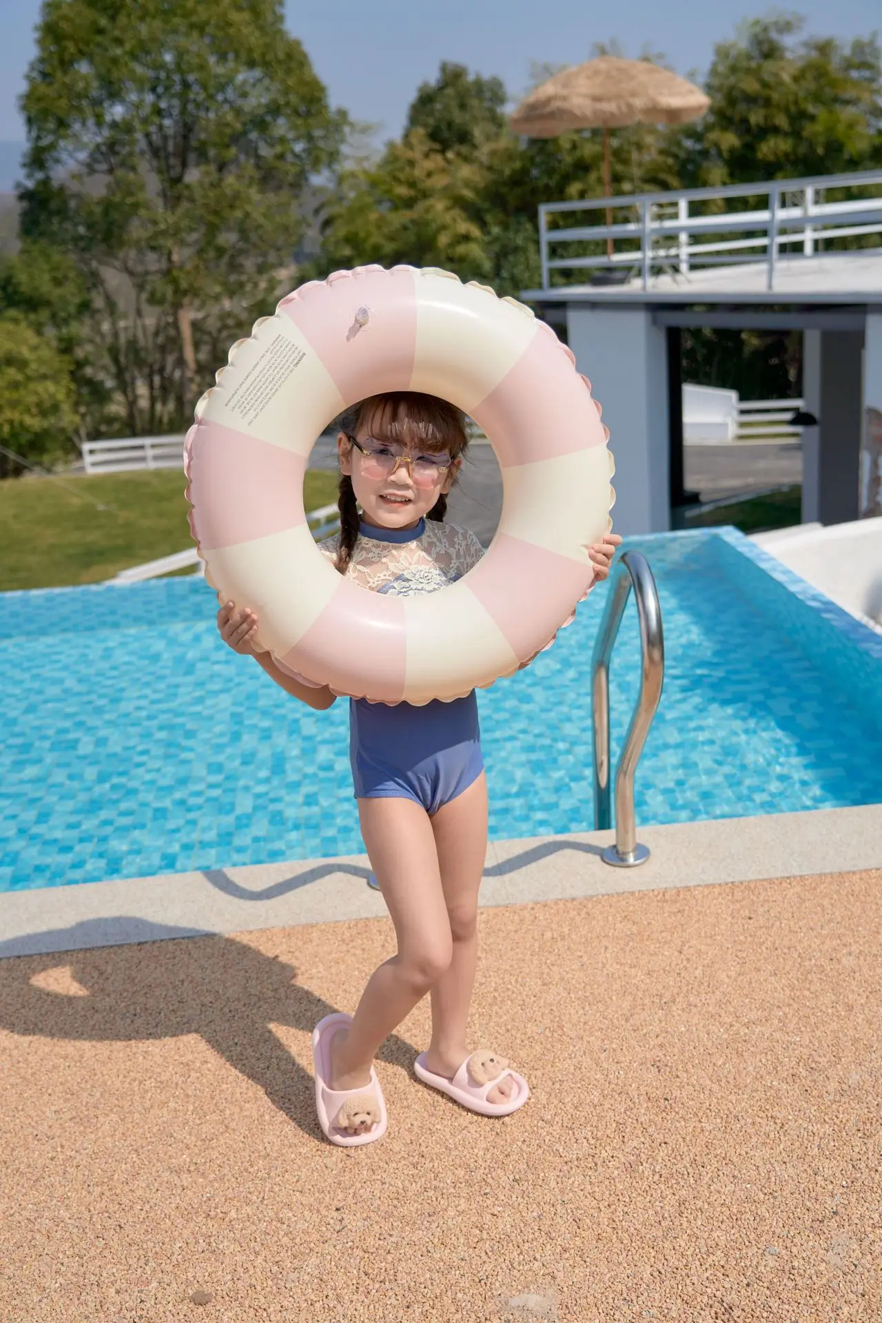 Новое поступление Flotadores De Piscina плавающая круглая труба для сидения из ПВХ полоса взрослых детей плавающий тропический бассейн кольцо