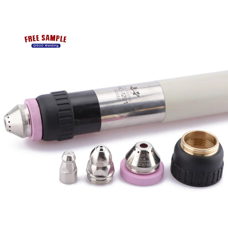 Jiusheng 130 plasma cutting gun HC-1201 electrode nozzle copper coat inner hot type gun head accessories Changzhou cutting mouth