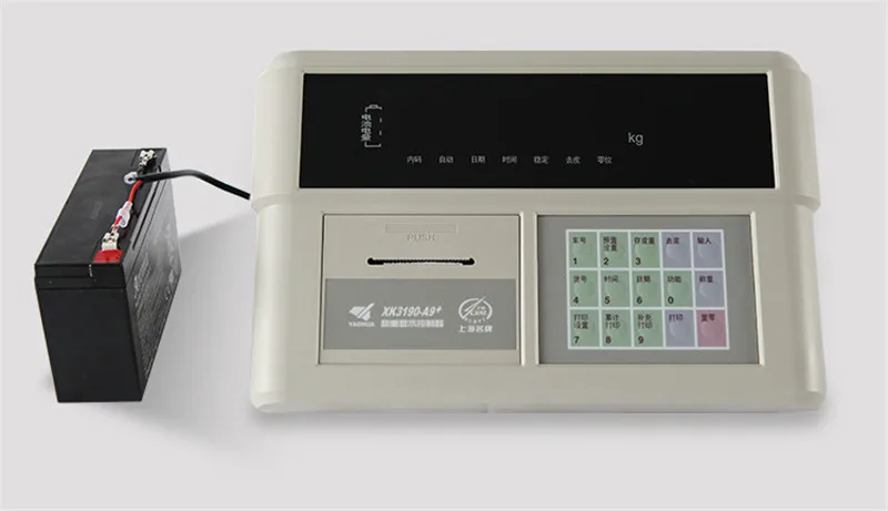 electronic platform weighing scale Floor scale with YAOHUA indicator XK3190-A9P with printer