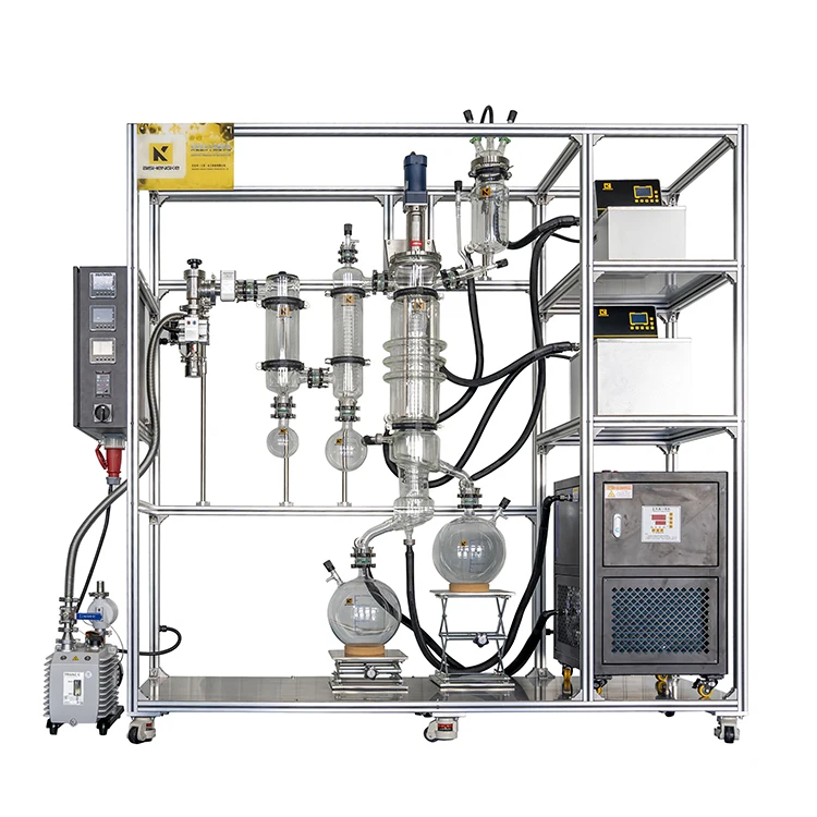 Lab1st High Efficiency Industrial Molecular Distillation Machine CBD Molecular Distillation Equipment