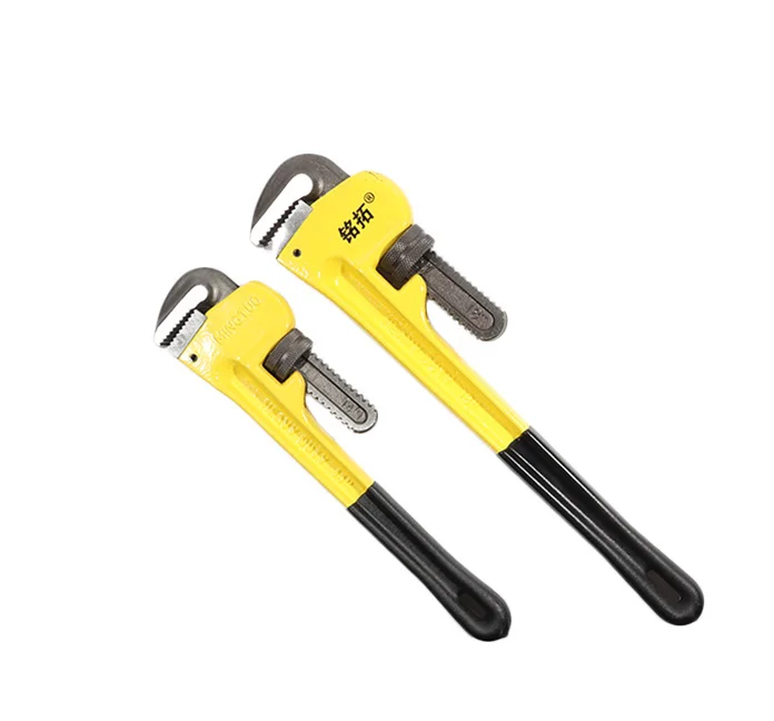 
High-grade High carbon steel pipe pliers pipe wrench 7.5
