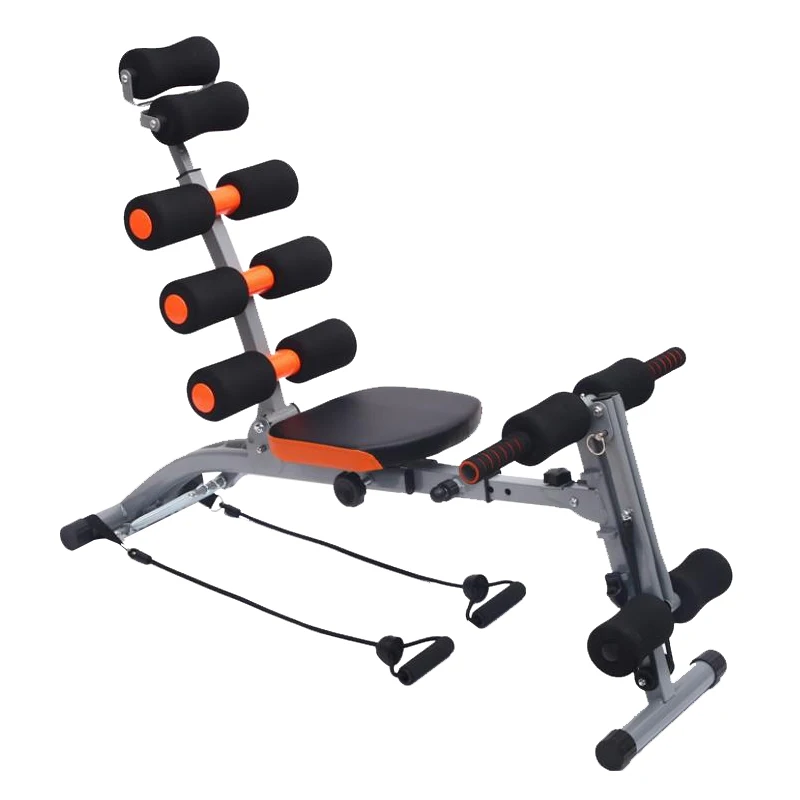 Vivanstar ST1476 Gym Equipment Foldable Back Abdominal Trainer Fitness Equipment Bench Adjustable Dumbbell Sit Up Weight Bench