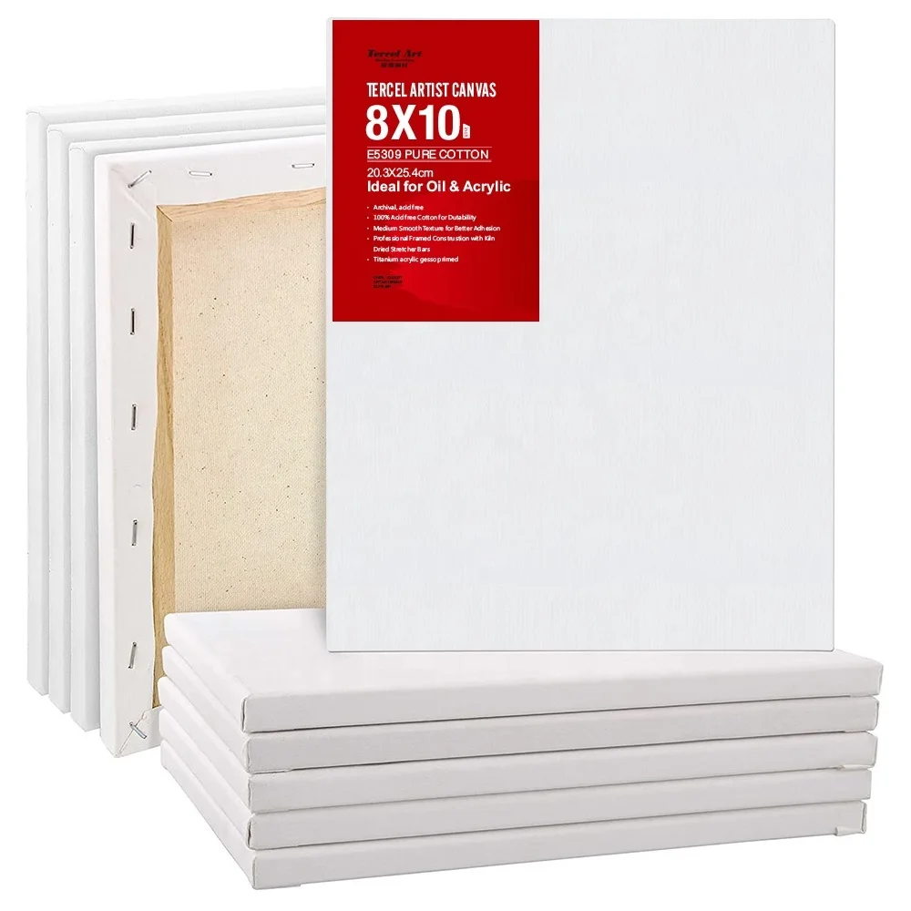 Плавающая рамка пустой водонепроницаемый художественный холст живопись растянутый холст