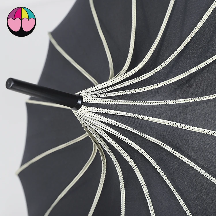 Уникальный дизайнерский прямой зонтик для пагоды солнечный и дождливый кружевной зонт леди садовый изготовленный по индивидуальному заказу ручной металлический