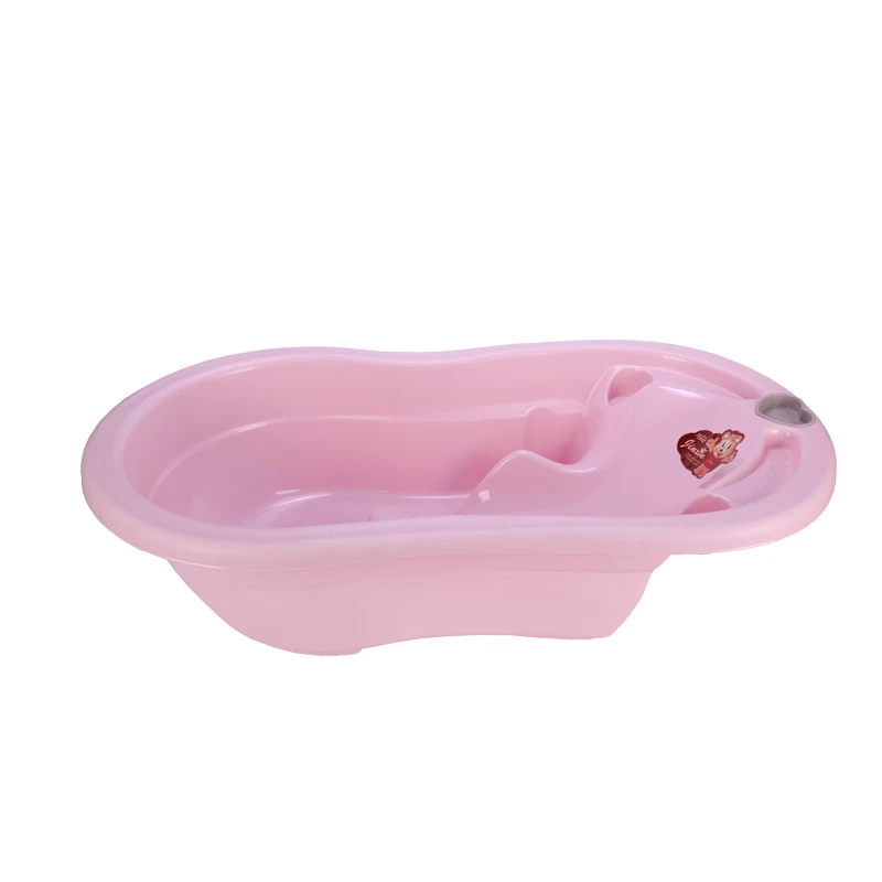 Manufacturer Custom Wholesale  Safe Material Plastic Bathtub  Plastic Portable Baby Bathtub Children Bathtub with Stool