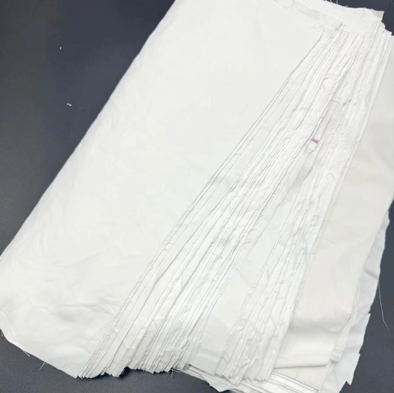 Recycling from hotel pure white lint free bed sheets scraps 60-120 cm 10KG 25KG 100KG  bed sheet cotton rags