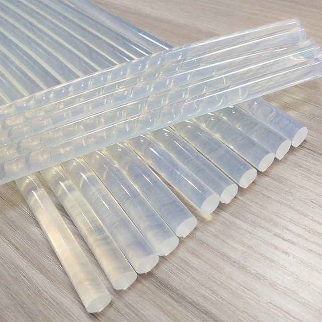 Silicone 7mm hot melt glue sticks 11mm gun stick school DIY hot glue gun sticks