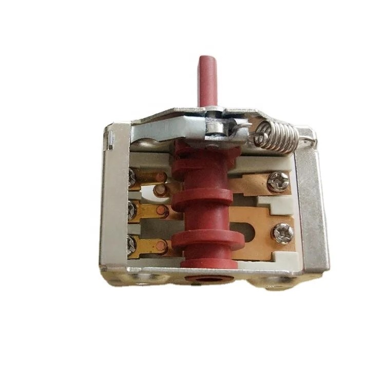Поворотный предохранительный керамический переключатель для электроплиты, поворотный переключатель 250 В