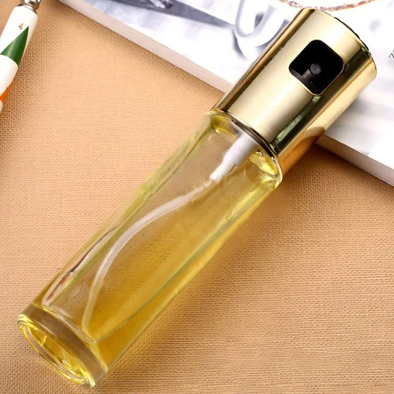 Wholesale Kitchen press spray bottle 100ml edible oil spray bottle household 100 ml high pressure oil spray bottle