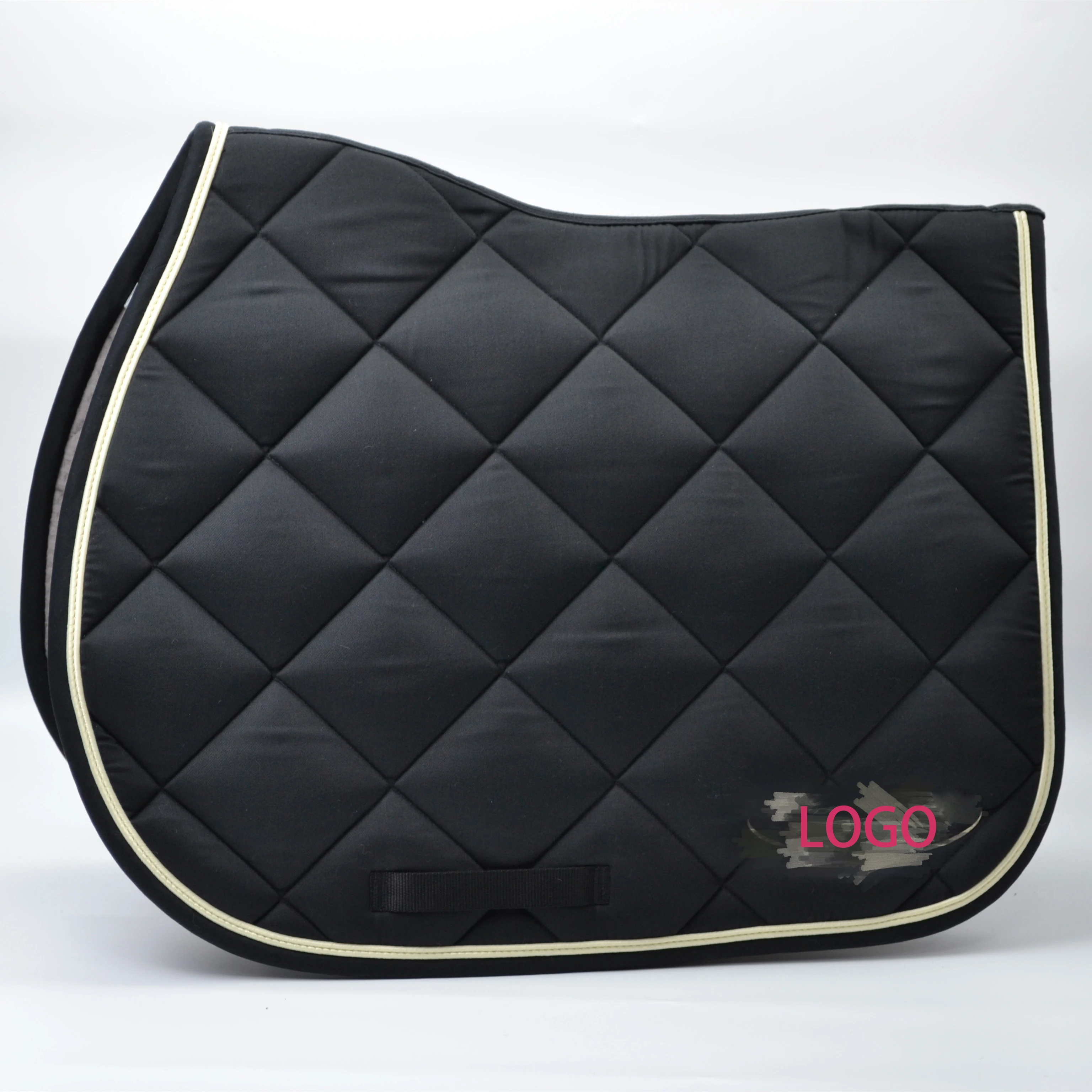 Factory OEM Custom Fabric All Purpose Horse Racing Riding Equestrian Equipment English Western Horse Saddle Pads