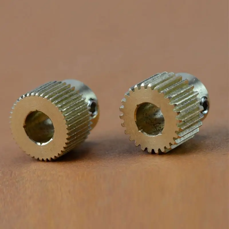 3D Printer parts 11x11mm 26 36 40 teeth MK7 MK8 stainless steel brass gear Reducer Extruder gear