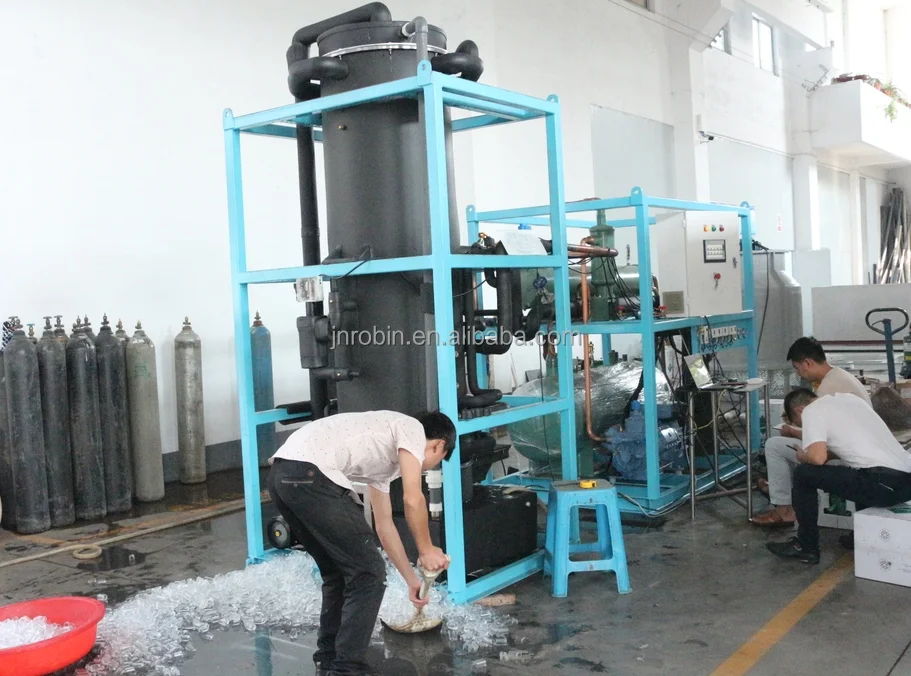 tube ice machine philippines 10 tons per day Bitzer compressor
