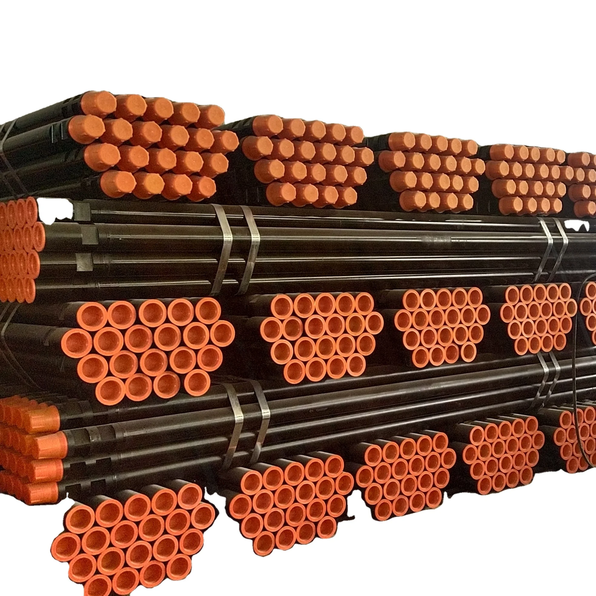 Wholesale Customization New Used 89mm API Adequate Steel Geological Drill Pipe 76mm 102mm 114mm Water Well Drilling Construction